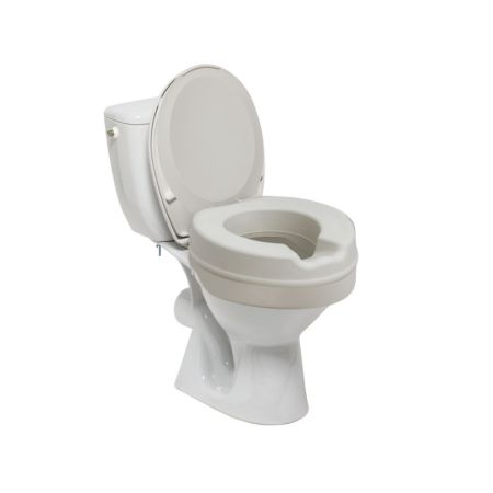 Raised Toilet Seat Comfortable Assistance For Sitting Difficulties