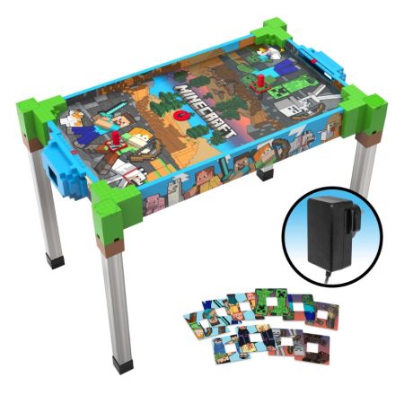 Ambassador Minecraft Air Hockey with Adapter 6+ Years