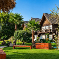 1 Night Stay For Two in Pappego Romantic Bungalow with Private Jacuzzi