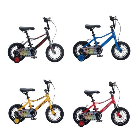 Smart Rider Kids Monster Bicycle 16 Inches 5+ Years - Blue