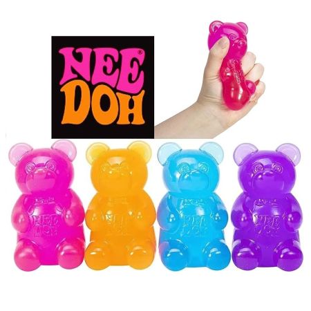 Schylling NeeDoh Gummy Bear Assorted 1 pc 14+ Years
