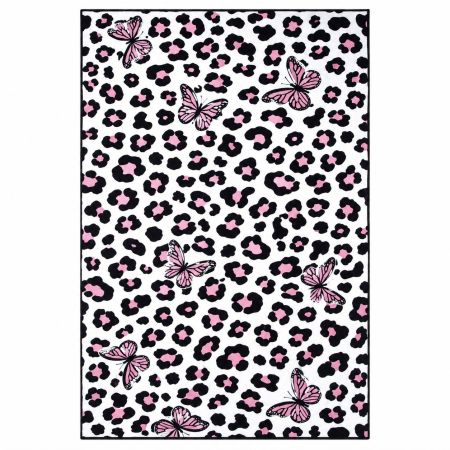 Butterfly Leopard Print Beach Towel 180 x 90 cm
