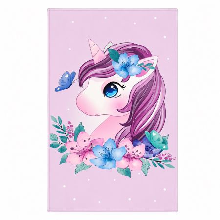 Kids Unicorn Beach Towel 150 x 73 cm