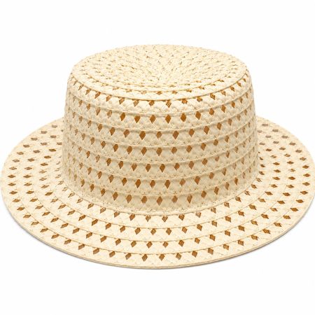Kids Summer Straw Hat Diam.17.5 cm