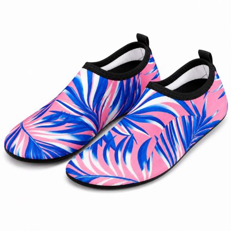 Water Shoes Stripes Pink & Blue - Size 38-39