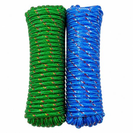 Tool Bench Diamond Braid Rope Assorted 1 Pc - 9.5 mm x 30.5 m