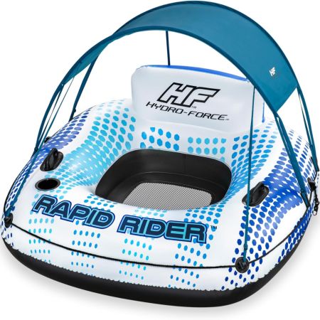 Bestway Hydro-Force Rapid Rider Inflatable Buoy with Canopy 137 x 137 cm 10+ Years