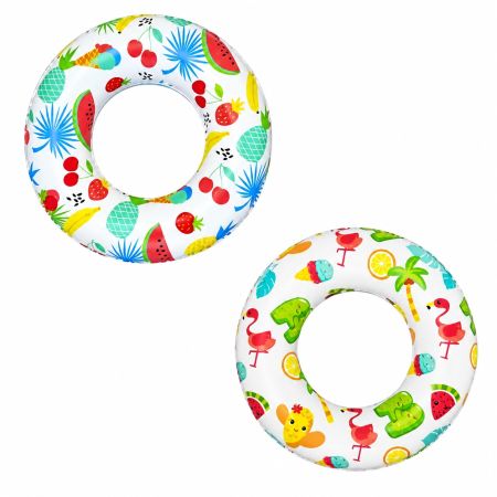 Bestway SUM BW Inflatable Swim Ring 1 Pc Assorted Diam. 61 cm 3-6 Years