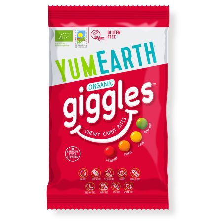 YumEarth Organic Giggles Chewy Candy Bites 40 g