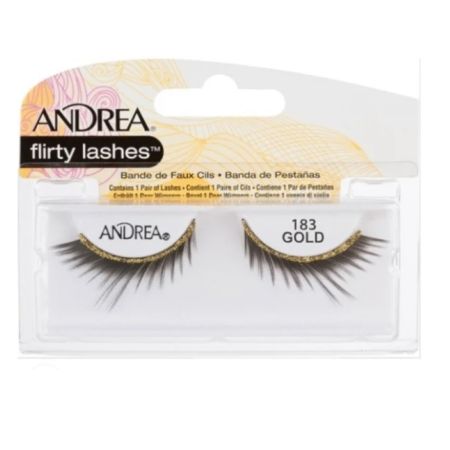 Andrea Flirty Lash 183 Gold False Eyelashes