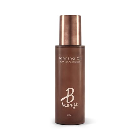 B Bronze Tanning Oil With Tan Accelerator 250ml  Fast Deep Tan Formula