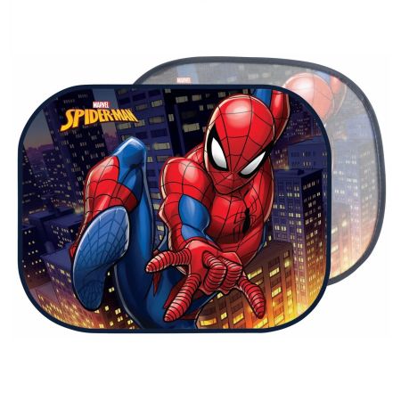 Marvel Spider-Man Car Window Sun Shades - 2 Pieces Set 44 x 37 cm