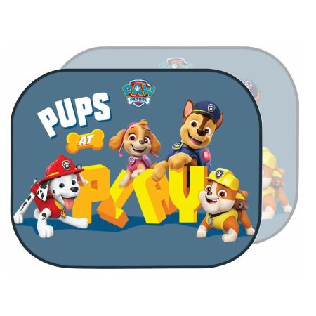 Nickelodeon Paw Patrol Car Window Sun Shades - 2 Pieces Set 44 x 37 cm