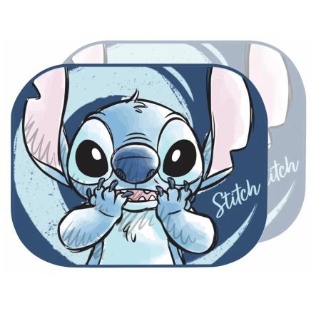 Disney Stitch Car Window Sun Shades - 2 Pieces Set 44 x 37 cm