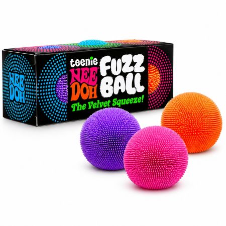 Teenie Fuzz Ball Squish Stress Relief Toy 3+ Years