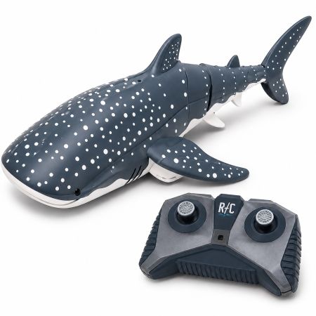 RC Full Function Swimming Shark Toy with 360° Rotation 2.4GHz 3+ Years
