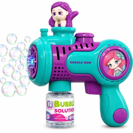 Mermaid Bubble Blaster with Bubble Solution 3+ Years