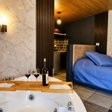 1 Night Stay For Two in a Chalet "K1" With Indoor Jacuzzi & Private Pool Valid on Weekdays