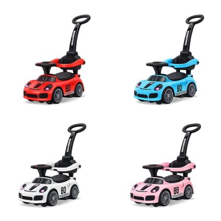 Race Sport 3 in 1 Ride On Push Car 12Month+ - Blue