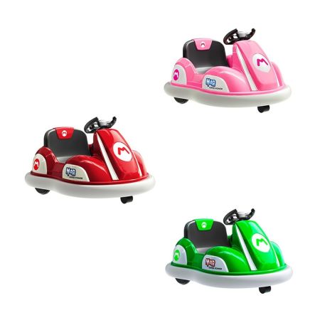Kids 360 Electric Ride-On Bumper Car 6V 7AH 12Month+ - Red