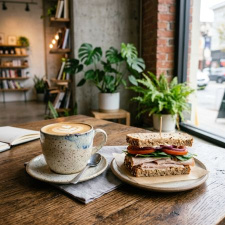 Better Together Combo: 1 Coffee + 1 Free Cold Sandwich