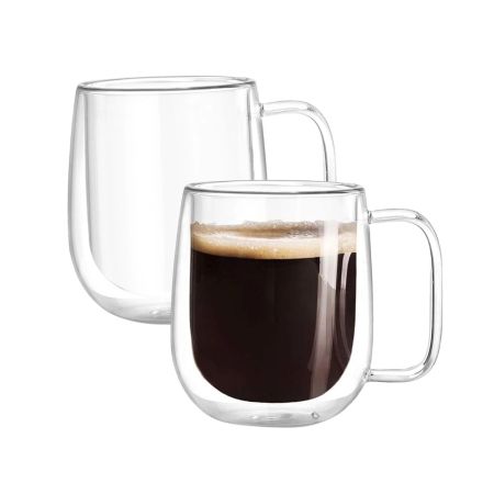 Double Wall Glass Cup 1 Pc 350 ml