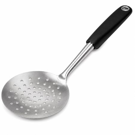 Ikea Stainless Steel Slotted Skimmer Spoon