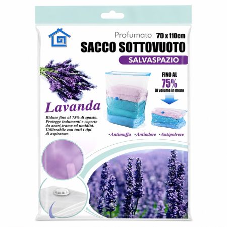 Lavender Scented Vacuum Storage Bag 70 × 110 cm