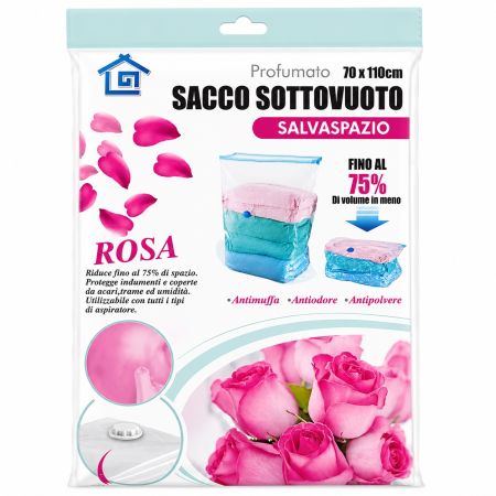 Rose Scented Vacuum Storage Bag 70 × 110 cm