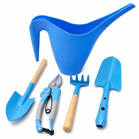 Gardening Tool Set with Watering Can Set of 5 Pcs