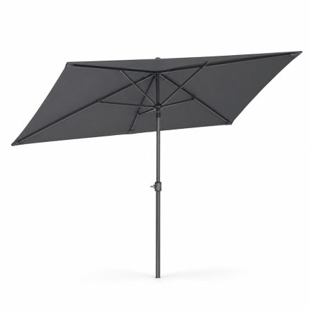 Livarno Home Rectangular Adjustable Parasol 210 × 140 cm - Anthracite