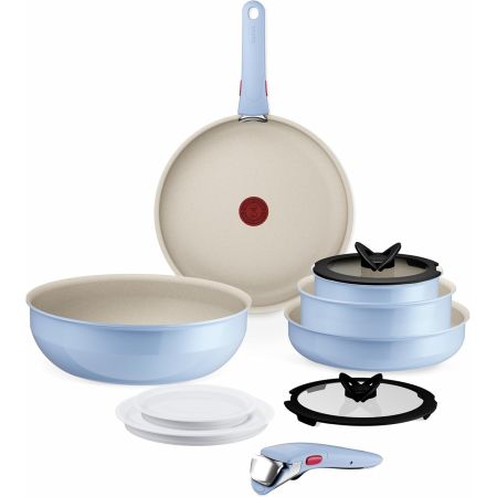 Tefal Ingenio G6 Serenity Calm Blue Set Of 11 Pcs