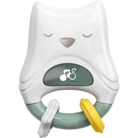 Chicco 2-in-1 Day & Night Owl Rattle 0+ Years