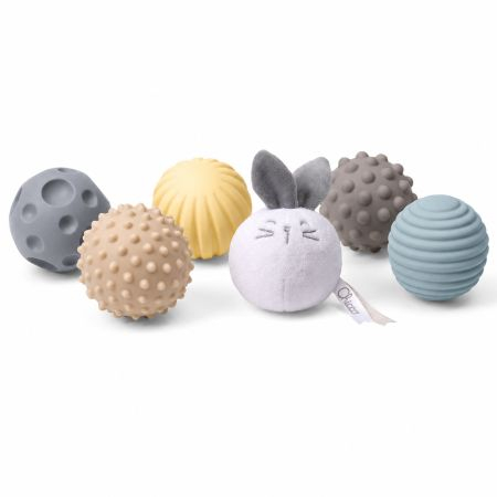 Chicco My Sweet Doudou Bunny Sensory Balls Set Of 6 Pcs 0+ Years
