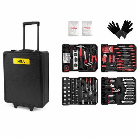 MSA 610 Pieces Professional Tool Set with Trolley Case