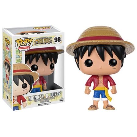 Funko Pop Animation One Piece - Luffy Vinyl Figure 9.5 cm - 3+ Years