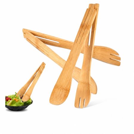 Grill Meister Bamboo Tongs 30 cm