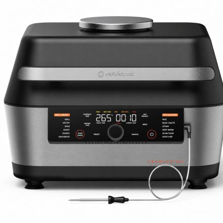 Nutricook Revolution 12-in-1 Grill, Air Fryer & Multicooker 8.5 L 1760 W RG600