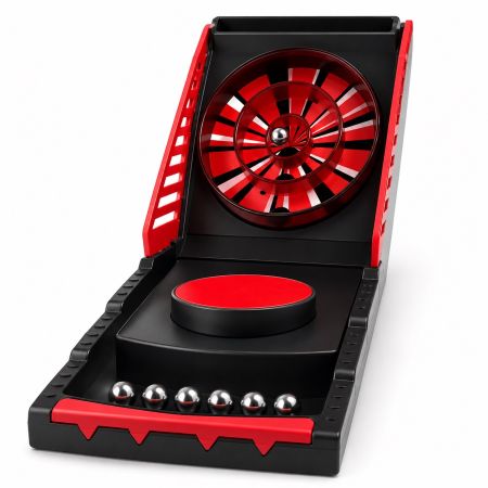 Classic Games Tabletop Arcade Bounce Ball Game with 6 Metal Balls - Ages 6+
