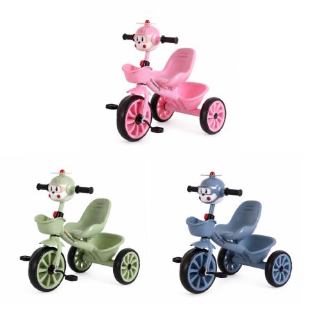 Robocar Themed Toddler Tricycle 1+ Years - Dark Grey