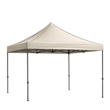 Beige 700D Polyester Pop-Up Canopy Tent 300 x 450 CM 12+ Years
