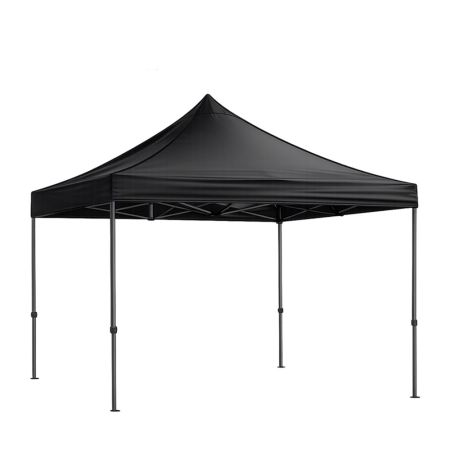 Black 700D Polyester Pop-Up Canopy Tent 300 x 450 CM 12+ Years