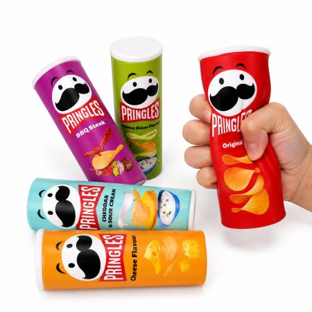 Pringles Can Squishy Stress Relief Fidget Toy Assorted Flavors 1 Pc