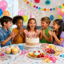 1 Hour & 30 min. Animation Kids Birthday Party Package
