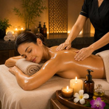 30 Min Full Body Swedish Oil Massage For Ladies