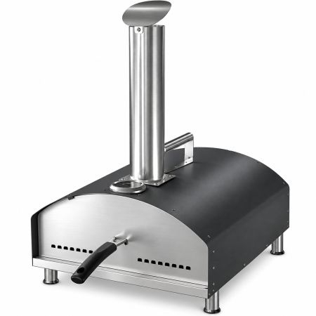 Activa BBQ Pizza Oven with Temperature Display 79 D x 50 W x 79 H cm