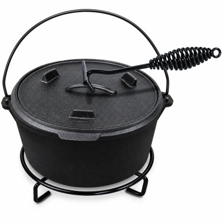 Activa Cast Iron BBQ Dutch Oven Pot Diam. 25 cm 3.5 L