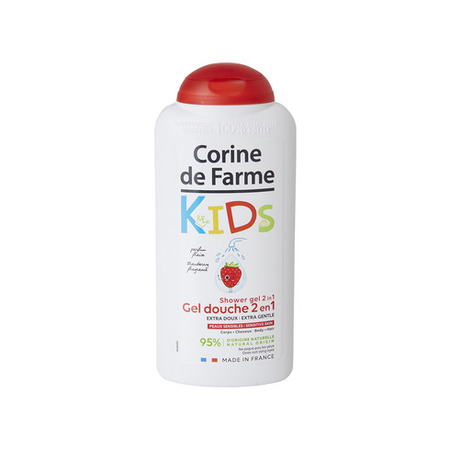 Corine de Farme Kids 2-in-1 Hair & Body Wash - Strawberry - 300 ml - 3+ Years