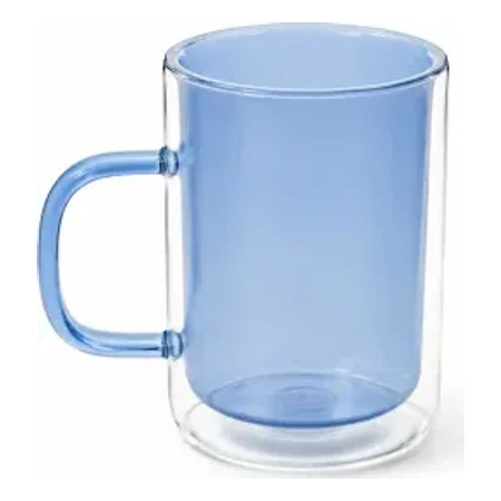 Dorsch Jade Blue Glass Mug - 350 ml