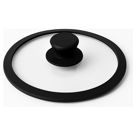 Dorsch Flat Silicone Rim Glass Lid - 36 cm